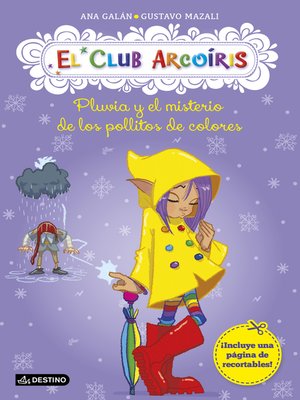 cover image of Pluvia y el misterio de los pollitos de colores